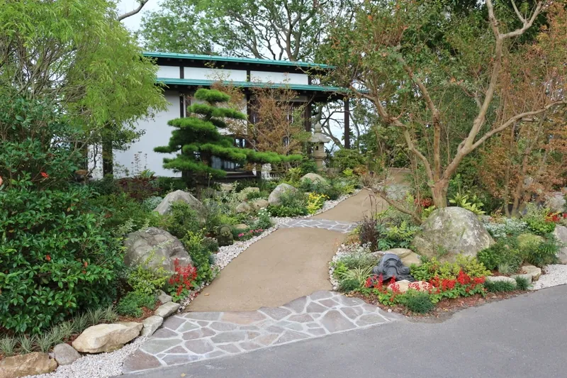 日本庭園（夜景）